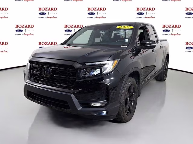 2025 Crystal Black Pearl Honda Ridgeline Black Edition AWD Truck