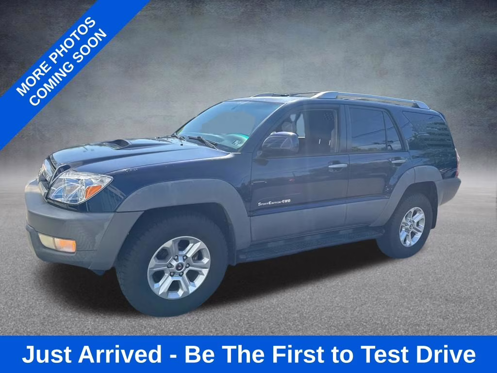 2003 Stratosphere Mica Toyota 4Runner SR5 Sport 4X4 SUV