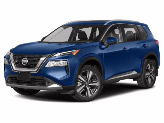 2023 Caspian Blue Metallic Nissan Rogue Platinum AWD SUV