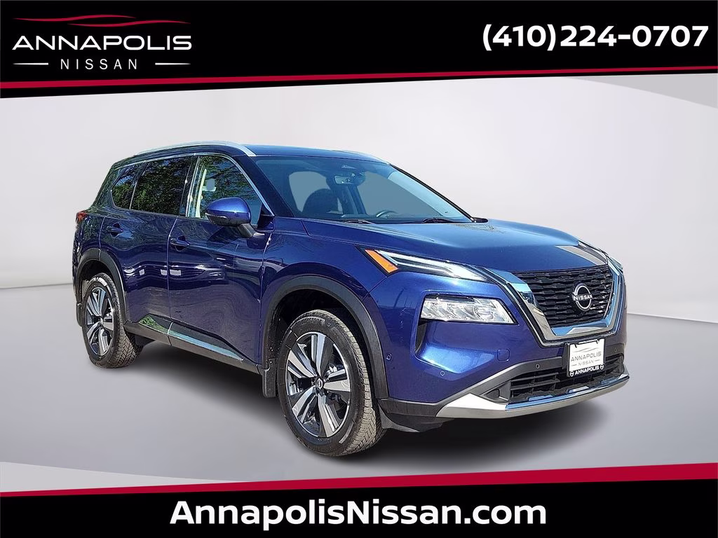 2023 Caspian Blue Metallic Nissan Rogue Platinum AWD SUV