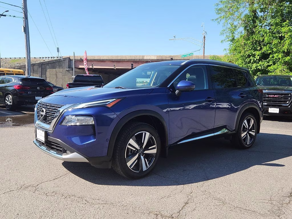 2023 Caspian Blue Metallic Nissan Rogue Platinum AWD SUV