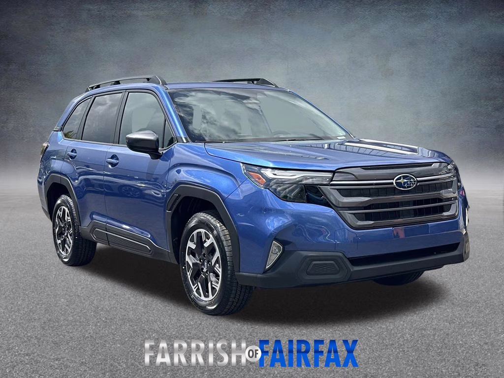 2026 Blue Subaru Forester Premium AWD SUV