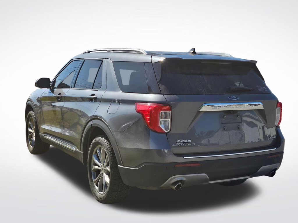 2022 Gray Metallic Ford Explorer Limited 4X4 SUV