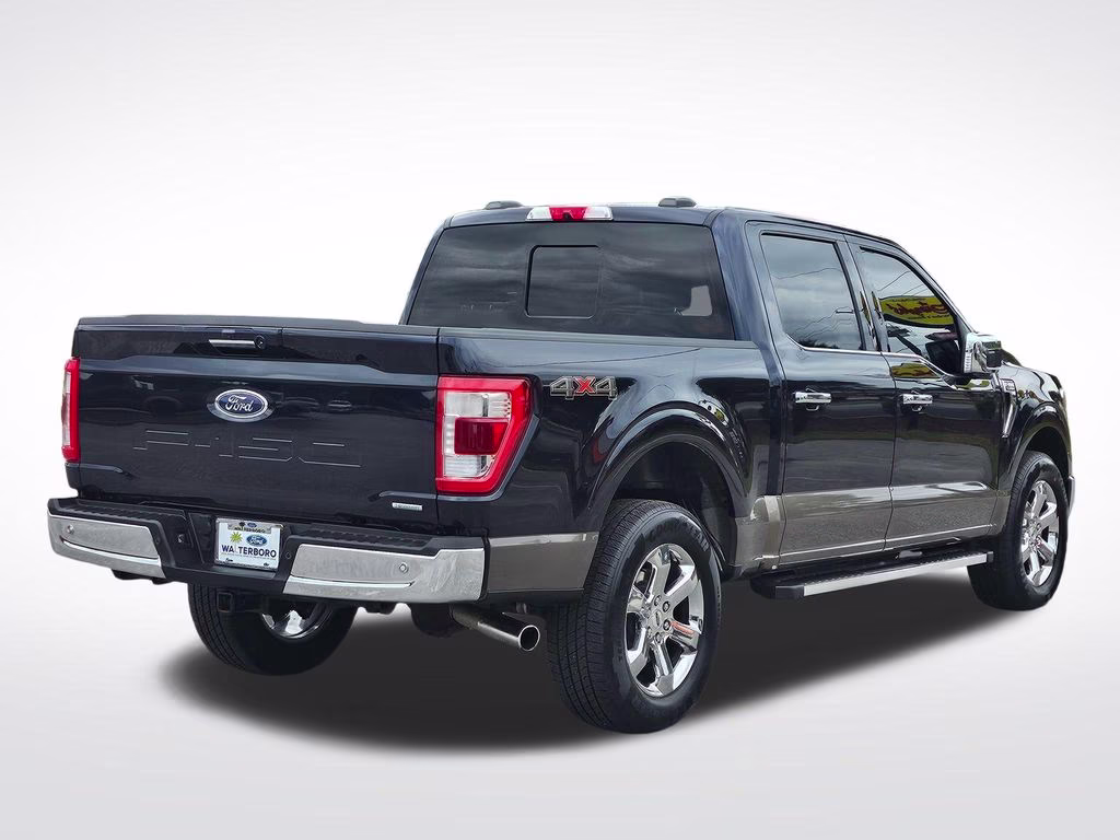 2022 Antimatter Blue Metallic Ford F-150 Lariat 4X4 Truck