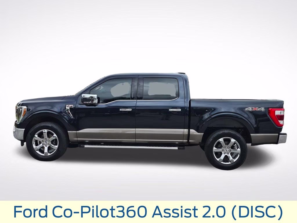 2022 Antimatter Blue Metallic Ford F-150 Lariat 4X4 Truck