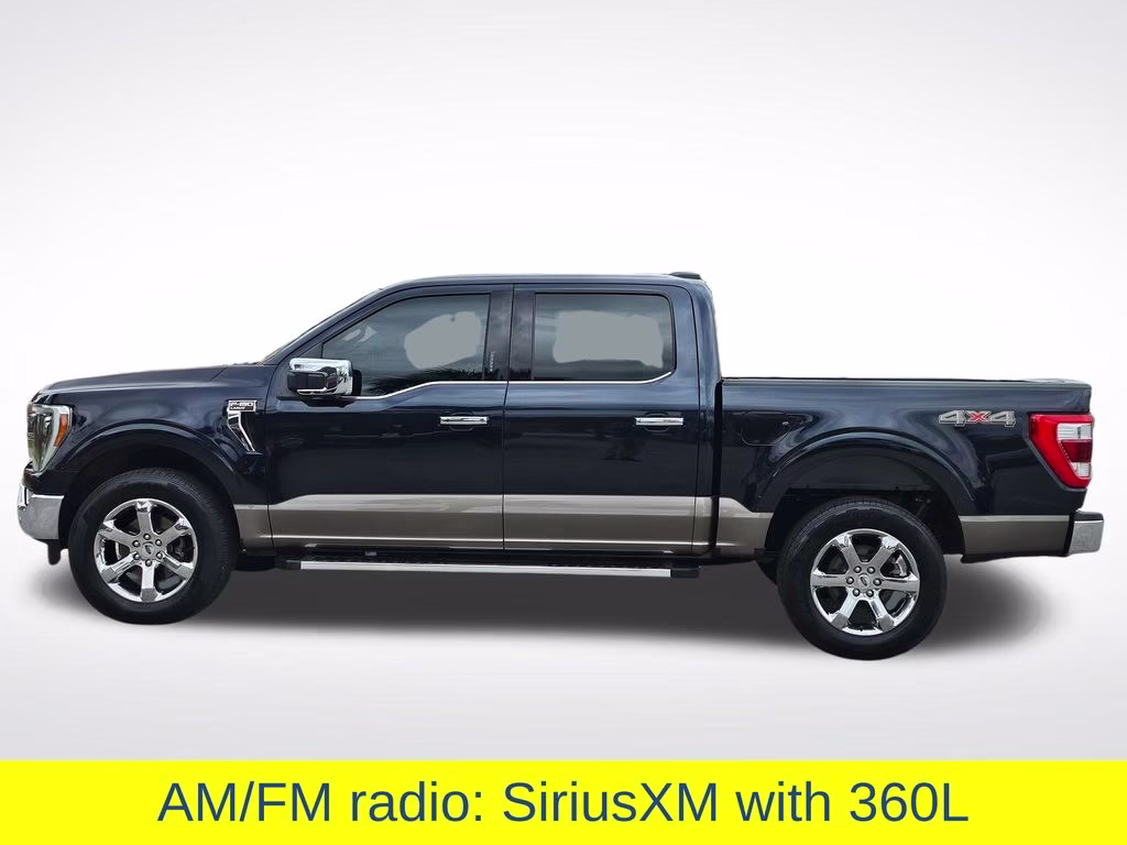 2022 Antimatter Blue Metallic Ford F-150 Lariat 4X4 Truck