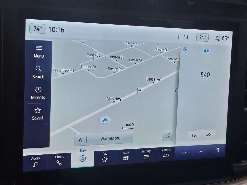 2022 Antimatter Blue Metallic Ford F-150 Lariat 4X4 Truck