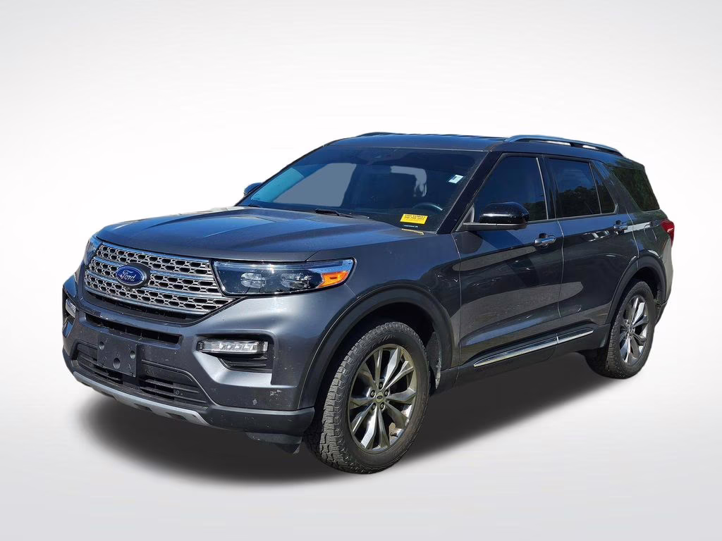 2022 Gray Metallic Ford Explorer Limited 4X4 SUV