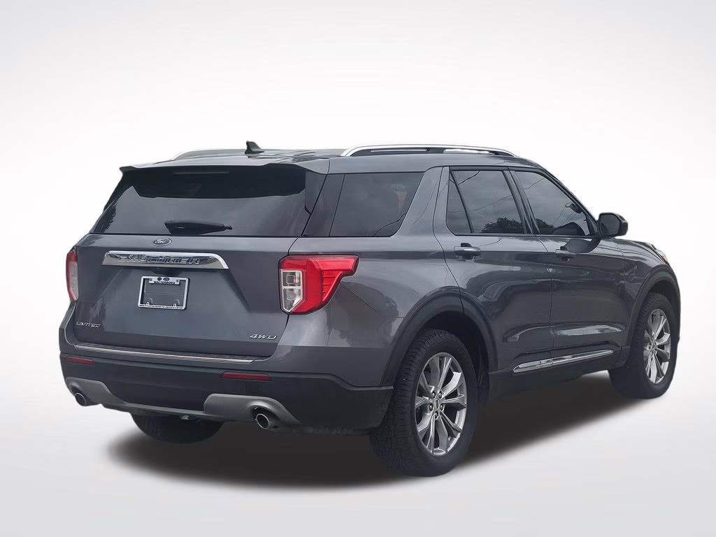 2022 Gray Metallic Ford Explorer Limited 4X4 SUV