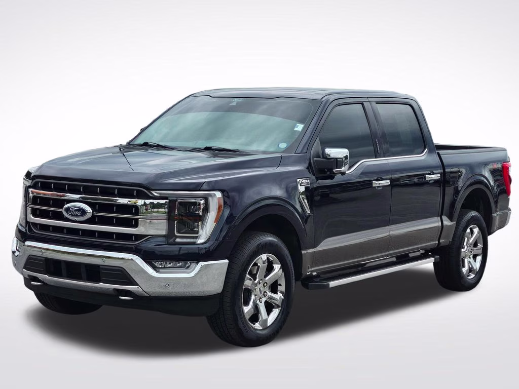 2022 Antimatter Blue Metallic Ford F-150 Lariat 4X4 Truck