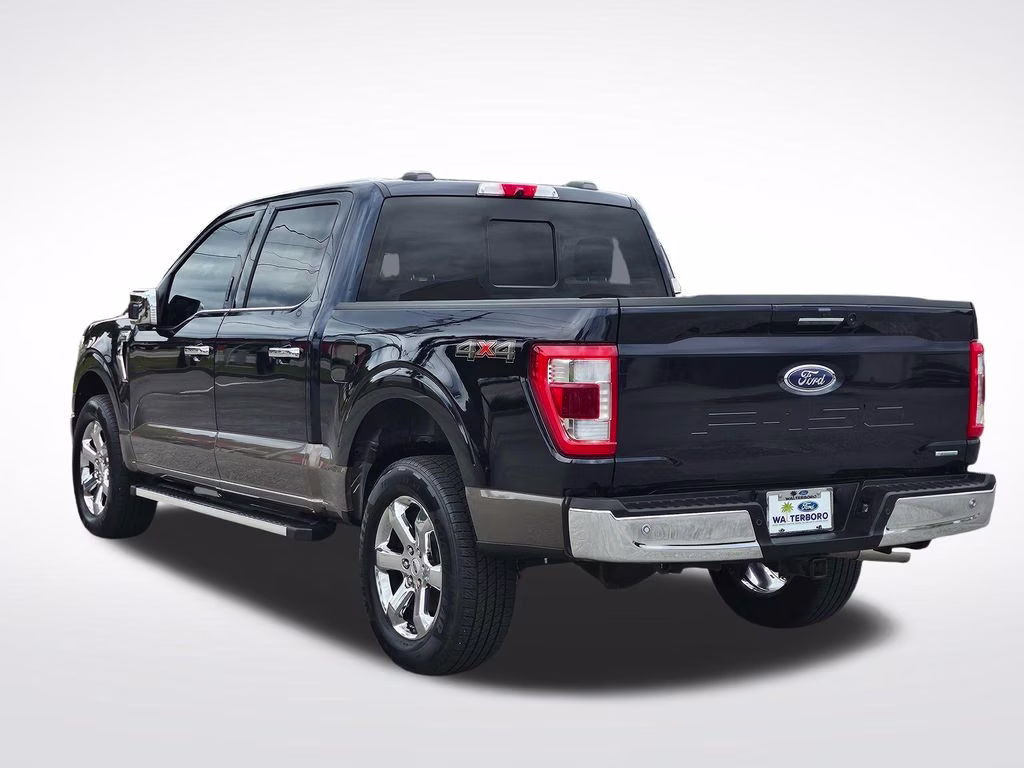 2022 Antimatter Blue Metallic Ford F-150 Lariat 4X4 Truck
