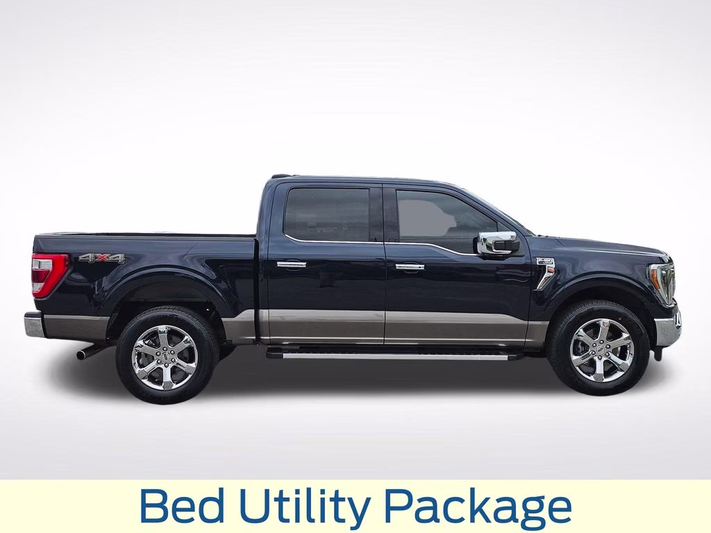 2022 Antimatter Blue Metallic Ford F-150 Lariat 4X4 Truck