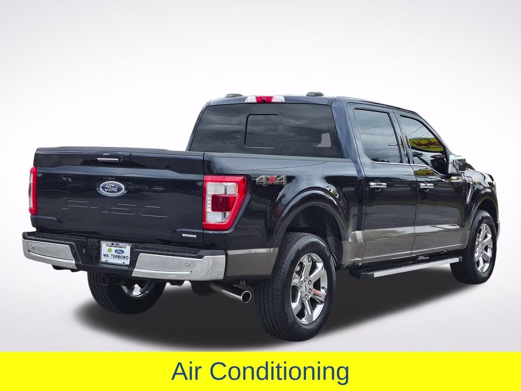 2022 Antimatter Blue Metallic Ford F-150 Lariat 4X4 Truck