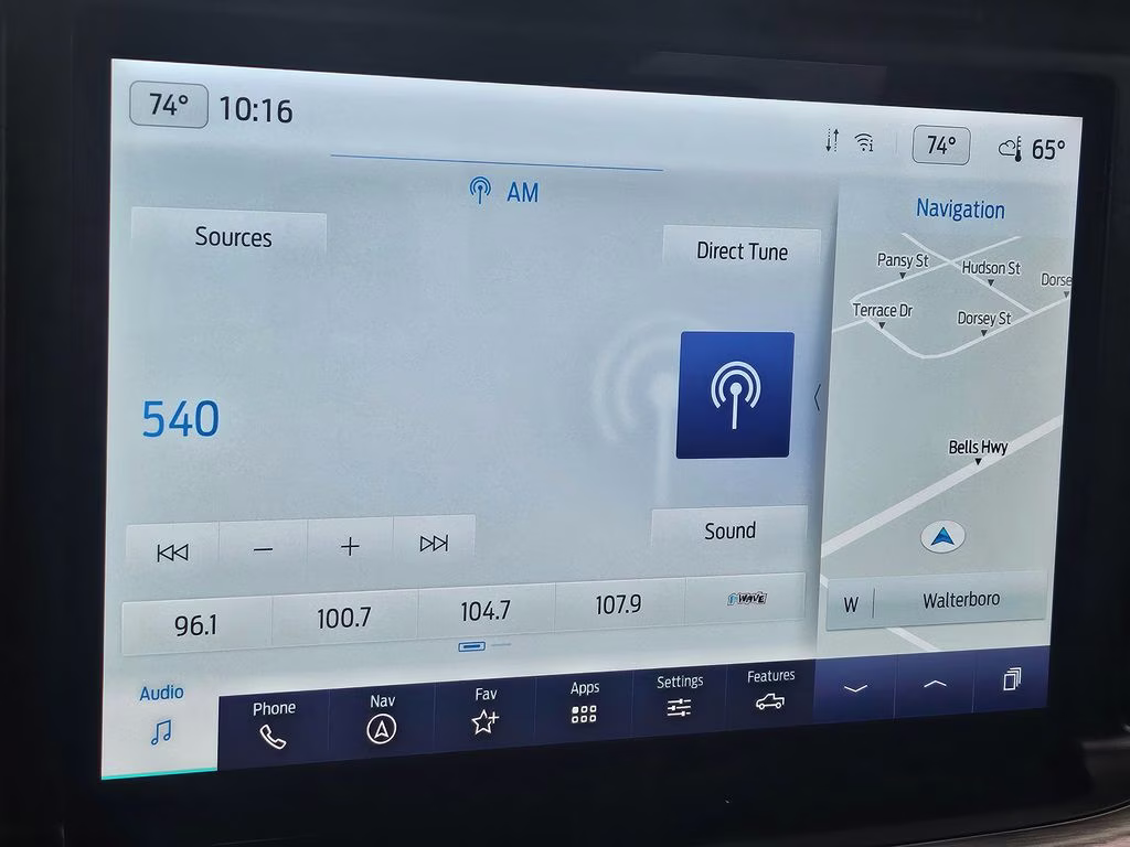 2022 Antimatter Blue Metallic Ford F-150 Lariat 4X4 Truck