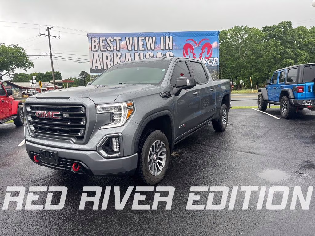 2021 Satin Steel Metallic GMC Sierra AT4 4X4 Truck