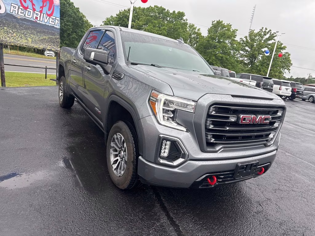 2021 Satin Steel Metallic GMC Sierra AT4 4X4 Truck