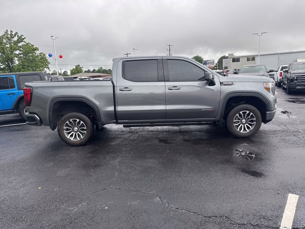 2021 Satin Steel Metallic GMC Sierra AT4 4X4 Truck