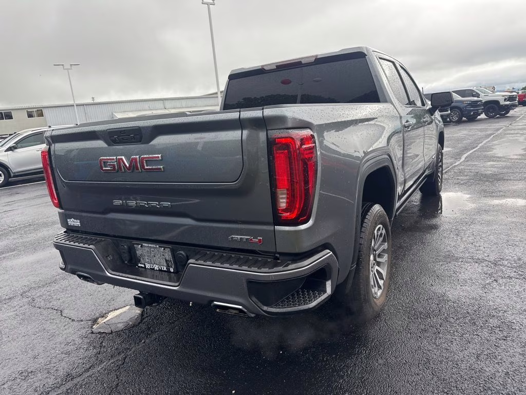 2021 Satin Steel Metallic GMC Sierra AT4 4X4 Truck