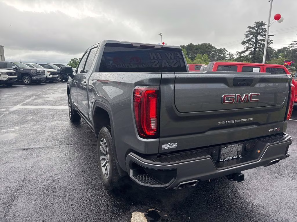 2021 Satin Steel Metallic GMC Sierra AT4 4X4 Truck