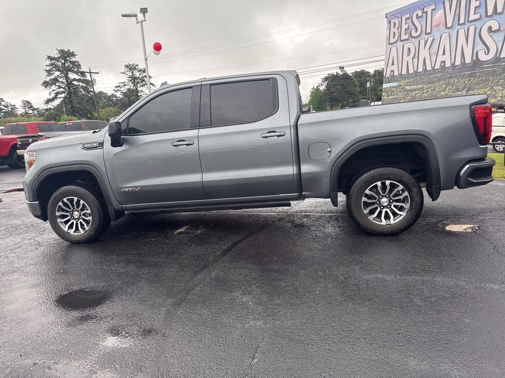 2021 Satin Steel Metallic GMC Sierra AT4 4X4 Truck