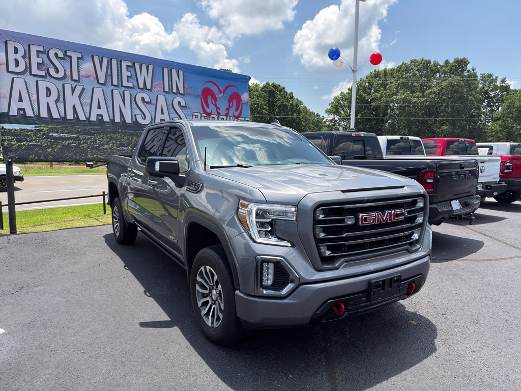 2021 Satin Steel Metallic GMC Sierra AT4 4X4 Truck