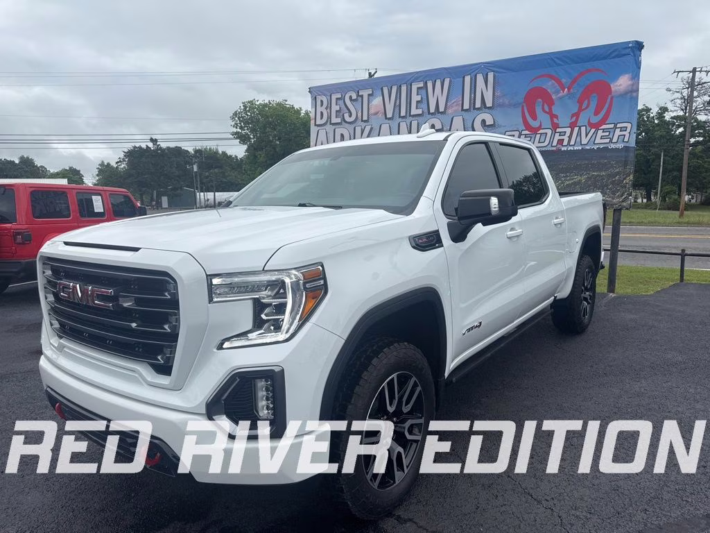 2021 Summit White GMC Sierra AT4 4X4 Truck