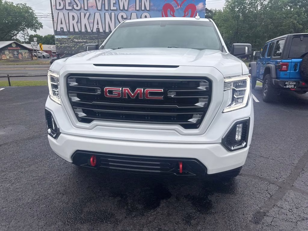 2021 Summit White GMC Sierra AT4 4X4 Truck