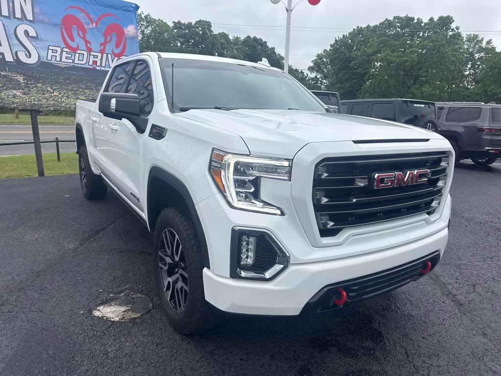 2021 Summit White GMC Sierra AT4 4X4 Truck