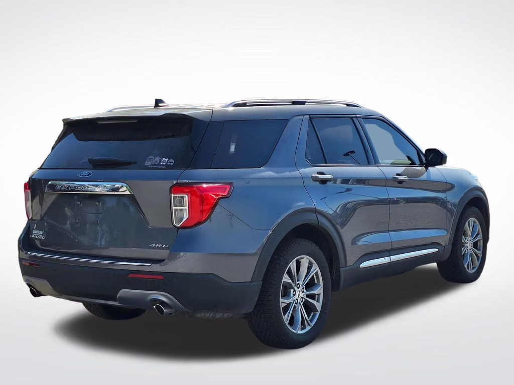 2022 Gray Metallic Ford Explorer Limited 4X4 SUV