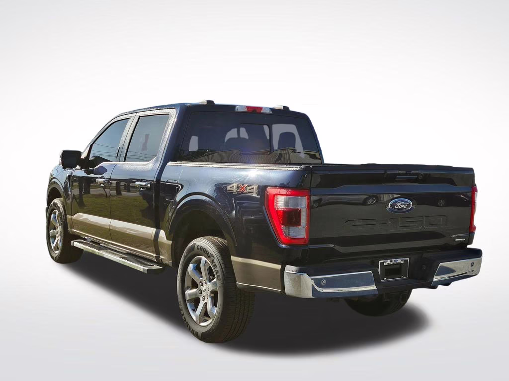 2022 Antimatter Blue Metallic Ford F-150 Lariat 4X4 Truck