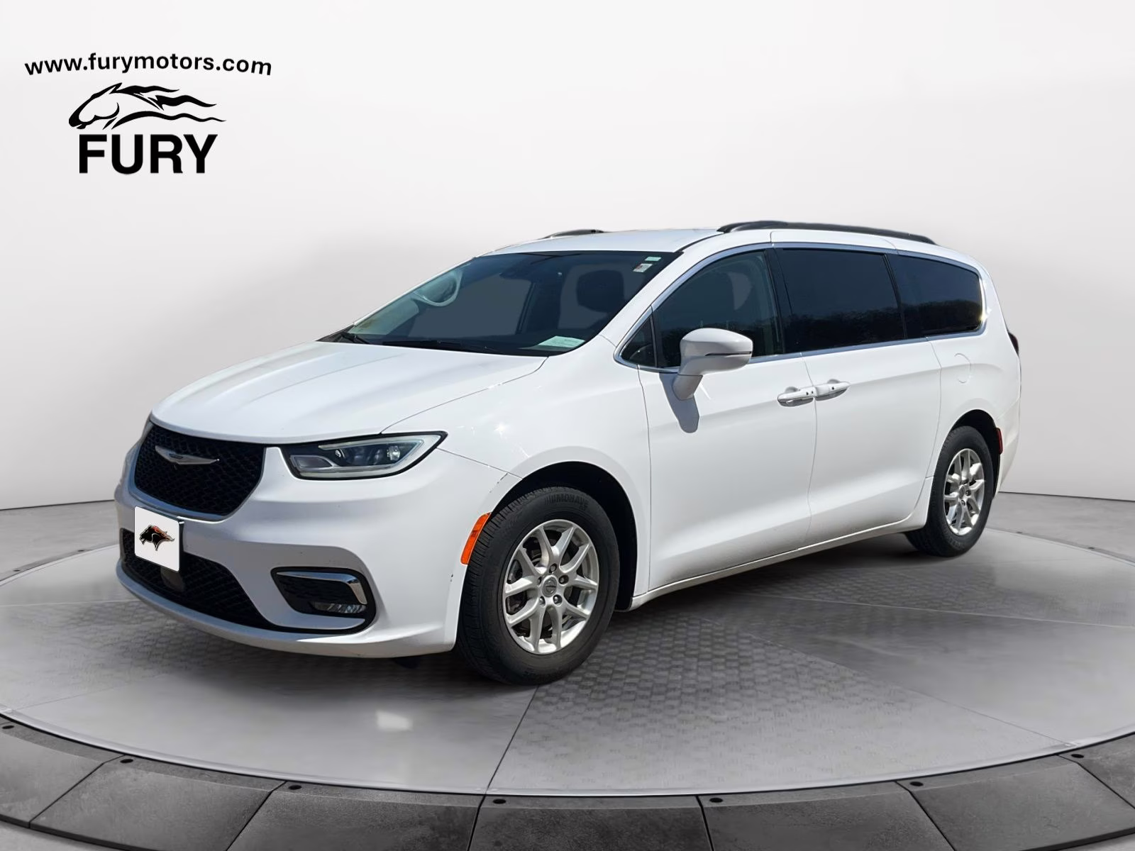 2022 Bright White Clearcoat Chrysler Pacifica Touring L FWD Van