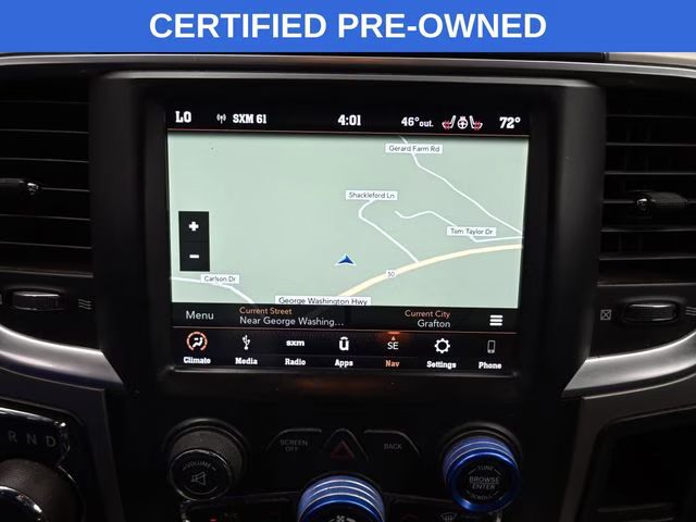 2019 Granite Crystal Metallic Clearcoat Ram 1500 Classic Big Horn 4X4 Truck