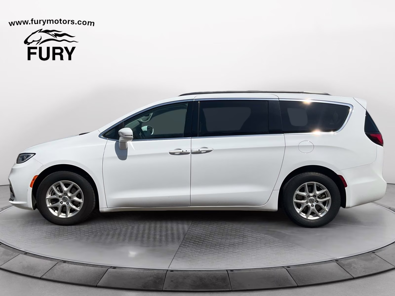 2022 Bright White Clearcoat Chrysler Pacifica Touring L FWD Van