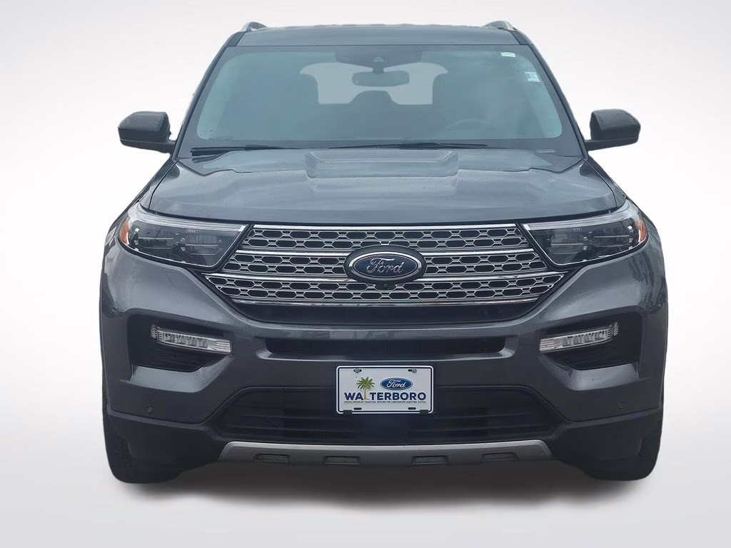 2022 Gray Metallic Ford Explorer Limited 4X4 SUV
