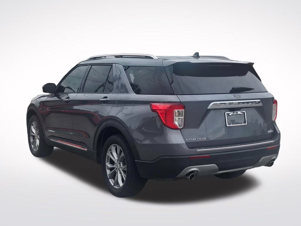 2022 Gray Metallic Ford Explorer Limited 4X4 SUV