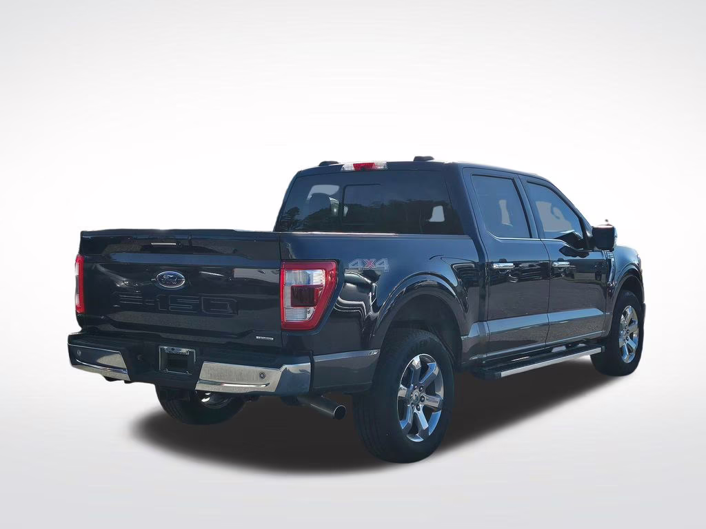 2022 Antimatter Blue Metallic Ford F-150 Lariat 4X4 Truck