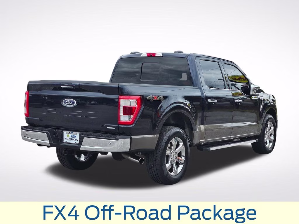 2022 Antimatter Blue Metallic Ford F-150 Lariat 4X4 Truck