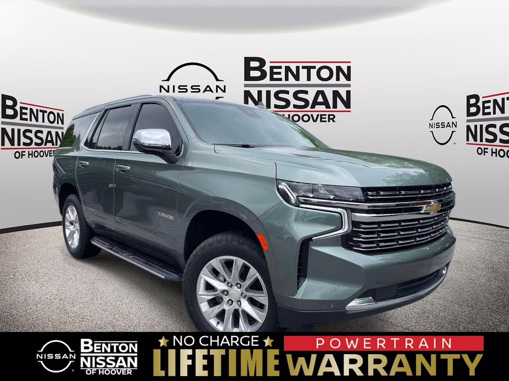 2023 Silver Sage Metallic Chevrolet Tahoe Premier RWD SUV