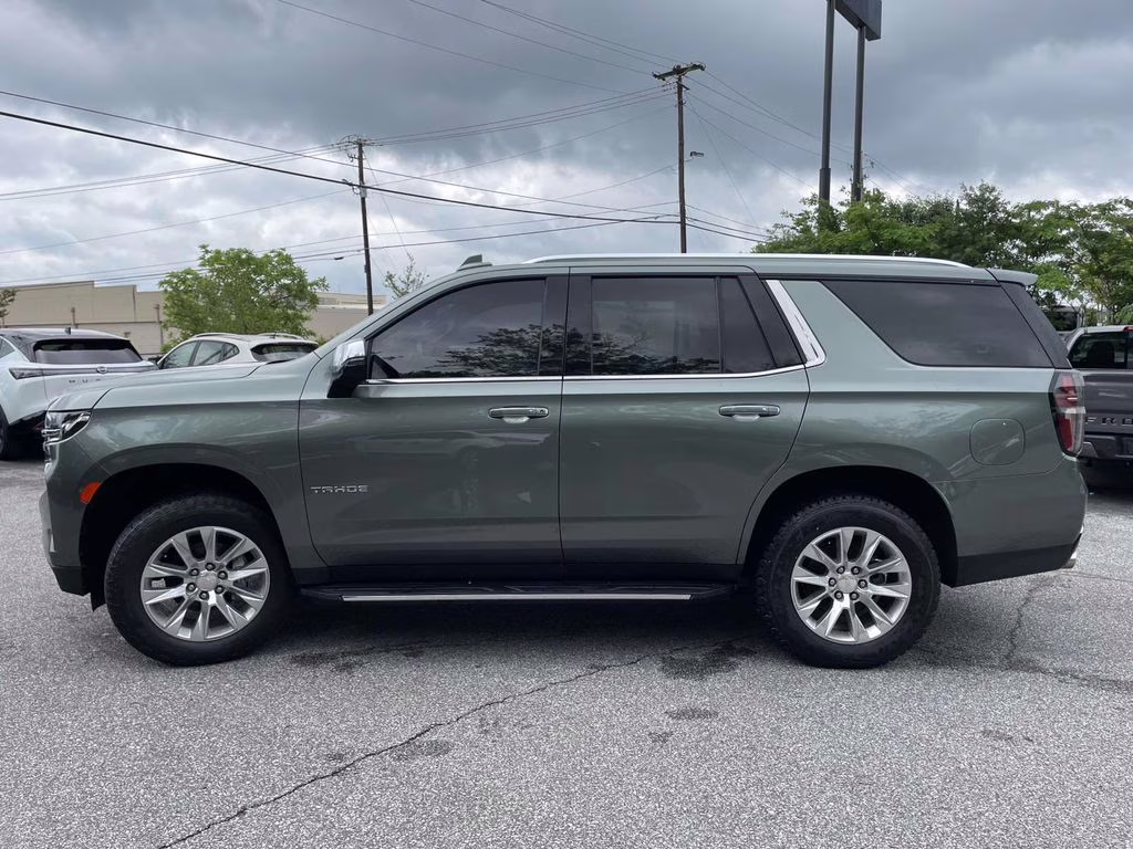 2023 Silver Sage Metallic Chevrolet Tahoe Premier RWD SUV
