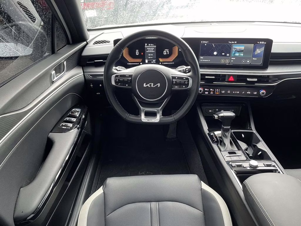 2025 Snow White Pearl Kia K5 GT-Line FWD Sedan