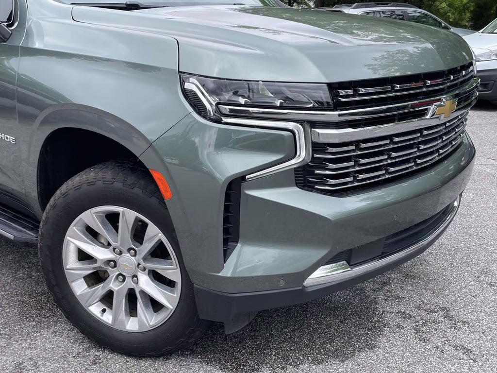 2023 Silver Sage Metallic Chevrolet Tahoe Premier RWD SUV