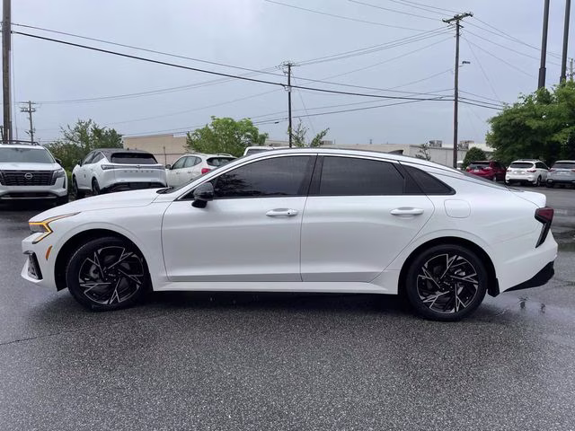 2025 Snow White Pearl Kia K5 GT-Line FWD Sedan
