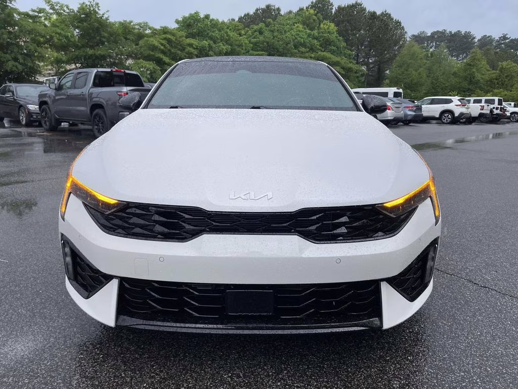 2025 Snow White Pearl Kia K5 GT-Line FWD Sedan