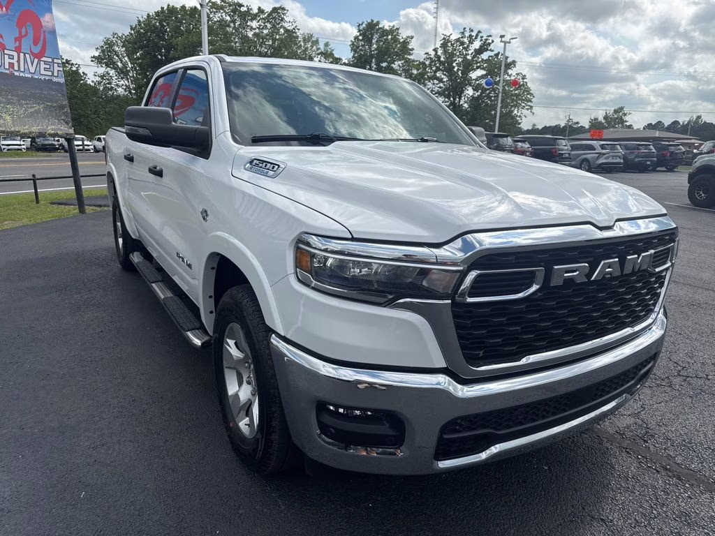 2026 Bright White Clearcoat Ram 1500 Big Horn 4X4 Truck