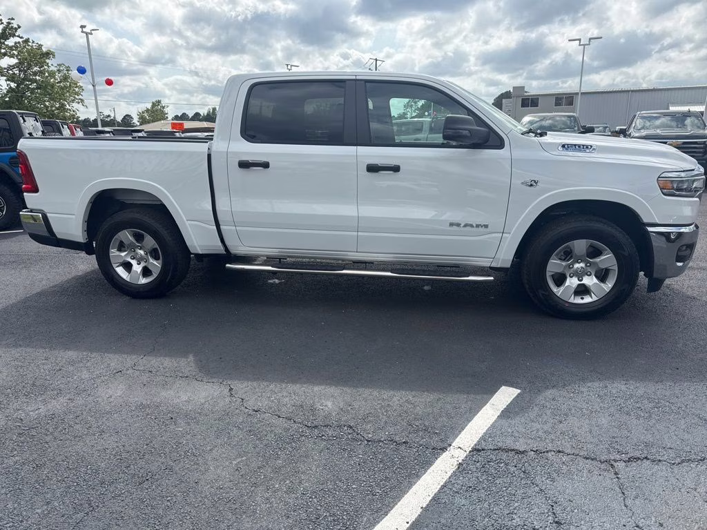 2026 Bright White Clearcoat Ram 1500 Big Horn 4X4 Truck