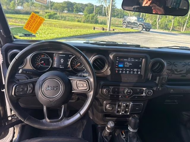 2020 Sting-Gray Clearcoat Jeep Wrangler Unlimited Sport S 4X4 Convertible