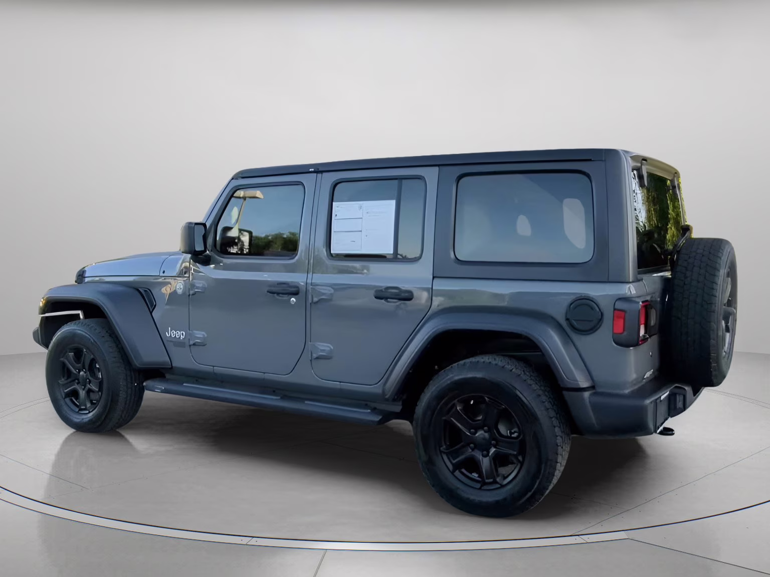 2020 Sting-Gray Clearcoat Jeep Wrangler Unlimited Sport S 4X4 Convertible