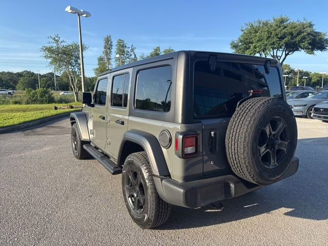 2020 Sting-Gray Clearcoat Jeep Wrangler Unlimited Sport S 4X4 Convertible