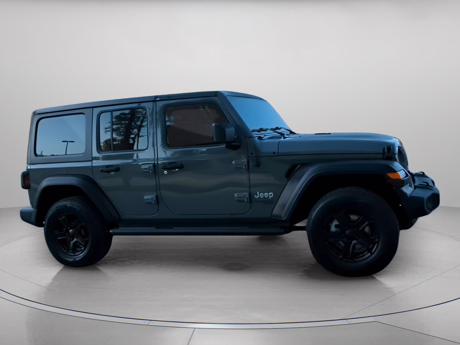 2020 Sting-Gray Clearcoat Jeep Wrangler Unlimited Sport S 4X4 Convertible