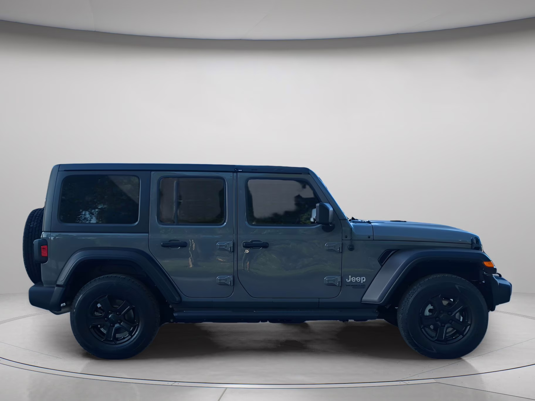 2020 Sting-Gray Clearcoat Jeep Wrangler Unlimited Sport S 4X4 Convertible